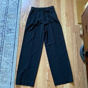 H&M high waisted wide leg trousers